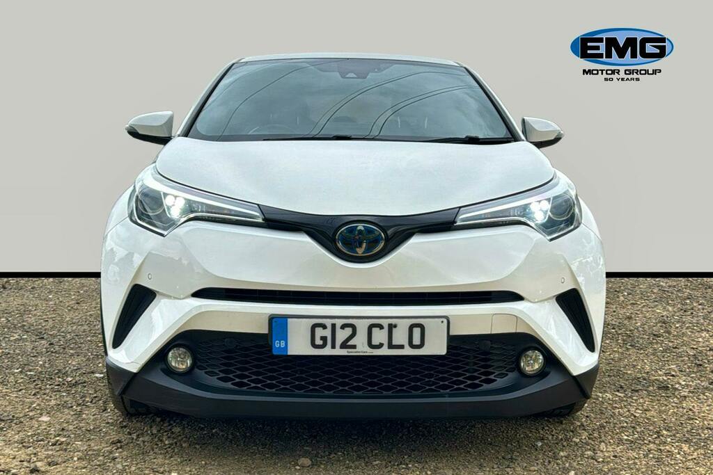 Toyota C-Hr 1.8 Vvt H Excel Suv Hybrid Cvt Ss YD69XDX White #2