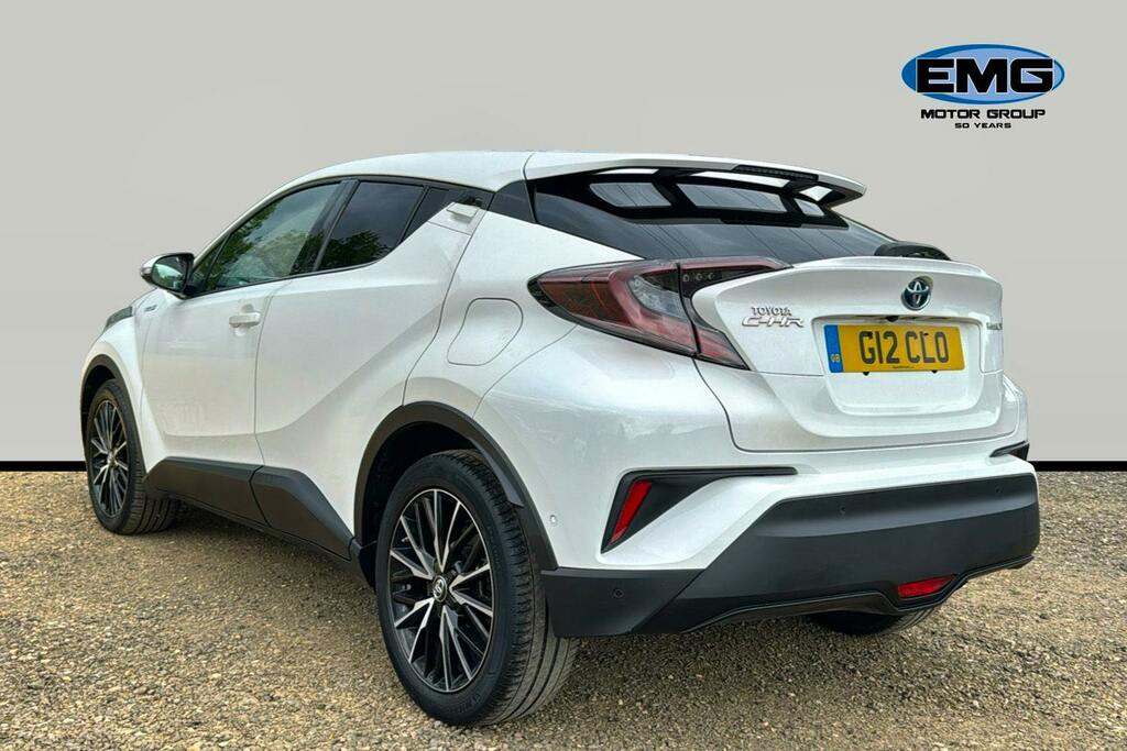 Toyota C-Hr 1.8 Vvt H Excel Suv Hybrid Cvt Ss YD69XDX White #4