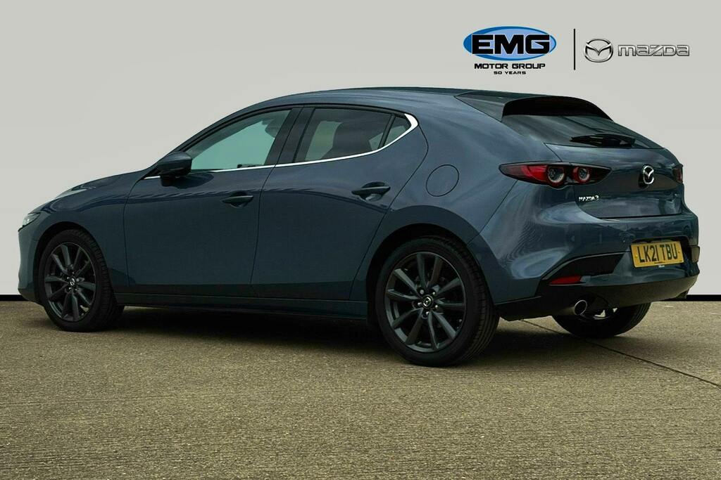 Mazda 3 2.0 E Skyactiv G Mhev Sport Lux Hatchback Petr Grey #4