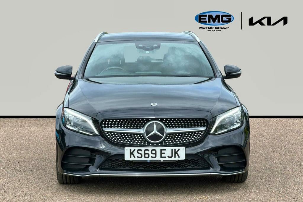 Mercedes-Benz C Class 2.0 C300d Amg Line Estate G Tronic Plus KS69EJK Black #2