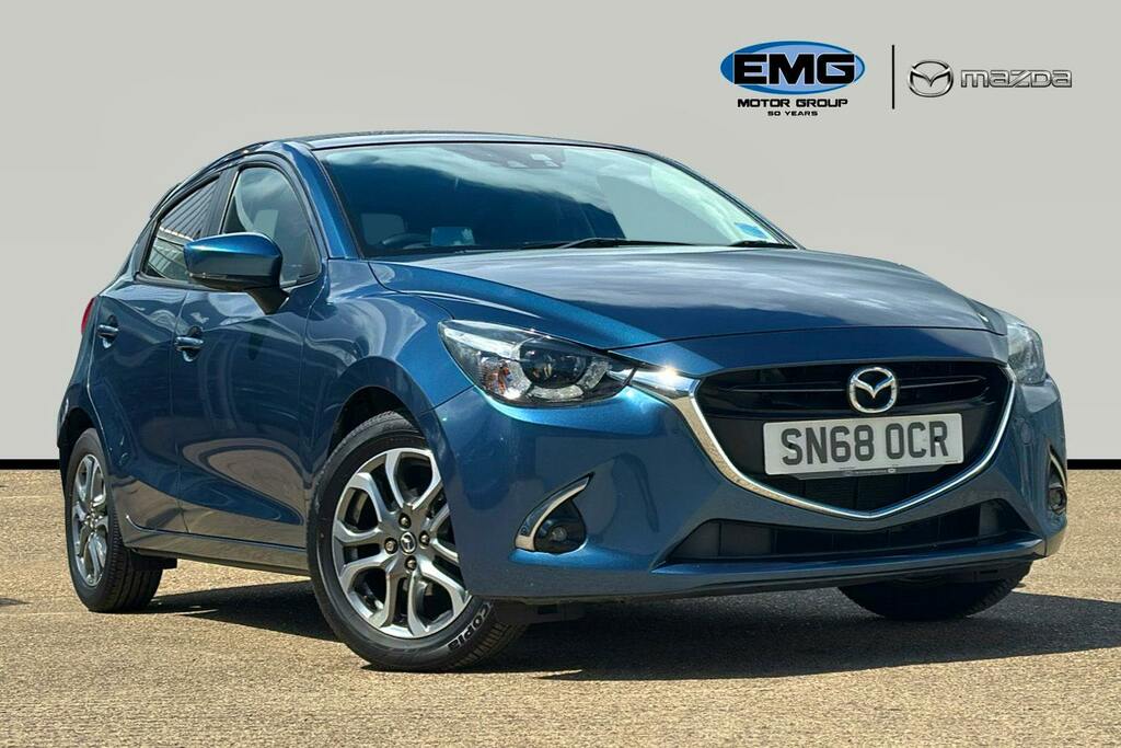 Mazda 2 1.5 Skyactiv G Gt Sport Nav Plus Hatchback Pet Blue