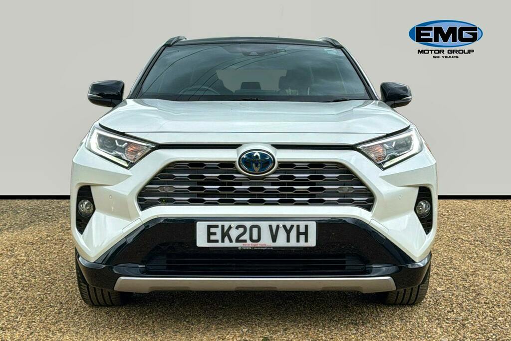 Toyota Rav 4 2.5 Vvt H Dynamic Suv Hybrid Cvt Ss White #2