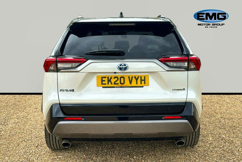 Toyota Rav 4 2.5 Vvt H Dynamic Suv Hybrid Cvt Ss White #5