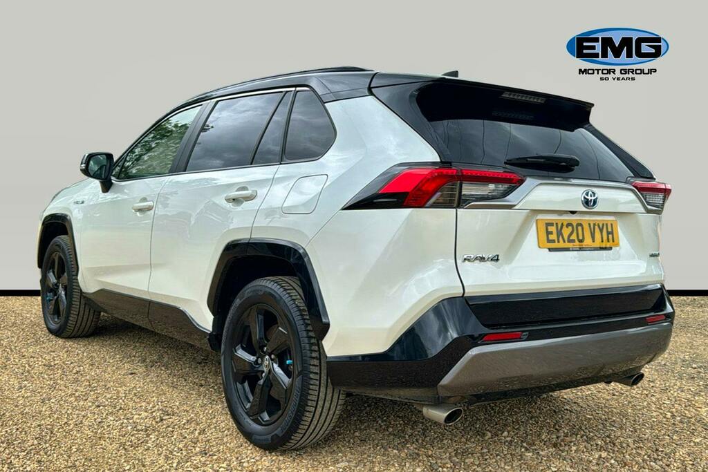 Toyota Rav 4 2.5 Vvt H Dynamic Suv Hybrid Cvt Ss White #4