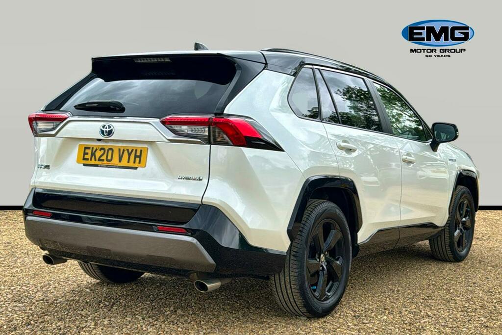 Toyota Rav 4 2.5 Vvt H Dynamic Suv Hybrid Cvt Ss White #6