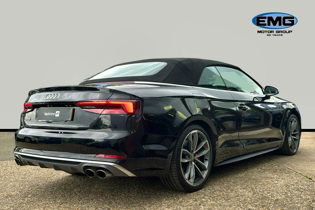 Audi S5 3.0 Tfsi V6 Cabriolet Tiptronic Quattro Black #6