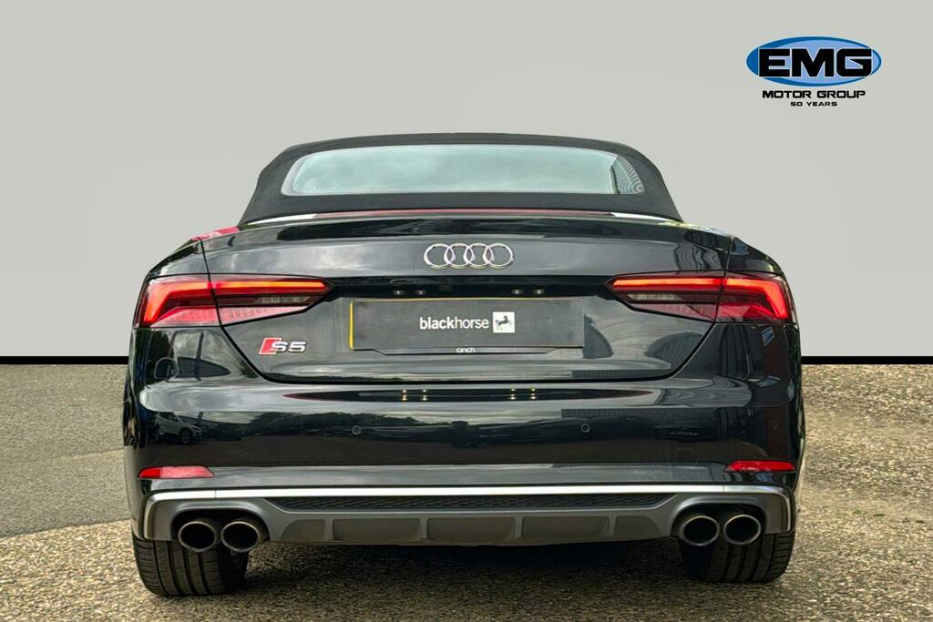 Audi S5 3.0 Tfsi V6 Cabriolet Tiptronic Quattro Black #5