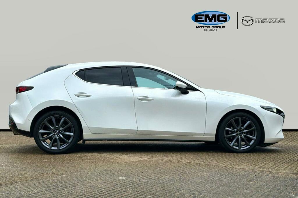 Mazda 3 2.0 Skyactiv G Mhev Gt Sport Tech Hatchback Pe White #3