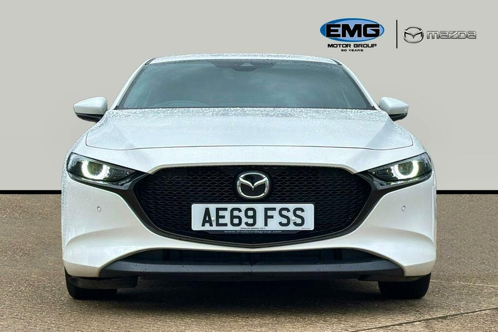 Mazda 3 2.0 Skyactiv G Mhev Gt Sport Tech Hatchback Pe White #2