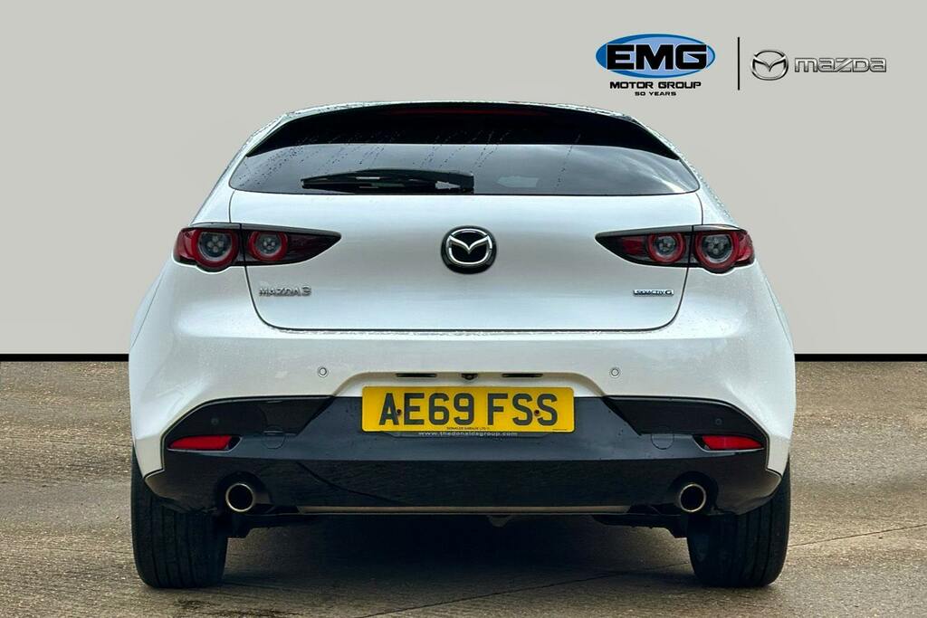 Mazda 3 2.0 Skyactiv G Mhev Gt Sport Tech Hatchback Pe White #5