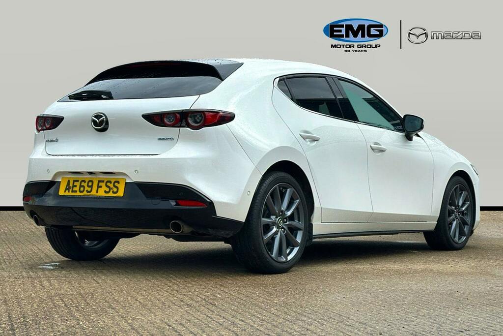 Mazda 3 2.0 Skyactiv G Mhev Gt Sport Tech Hatchback Pe White #6