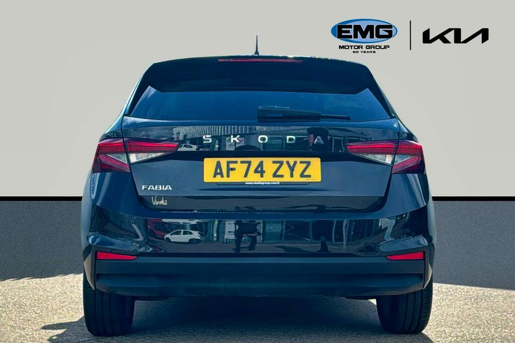 Skoda Fabia 1.0 Tsi Se L Hatchback Ss AF74ZYZ Black #5
