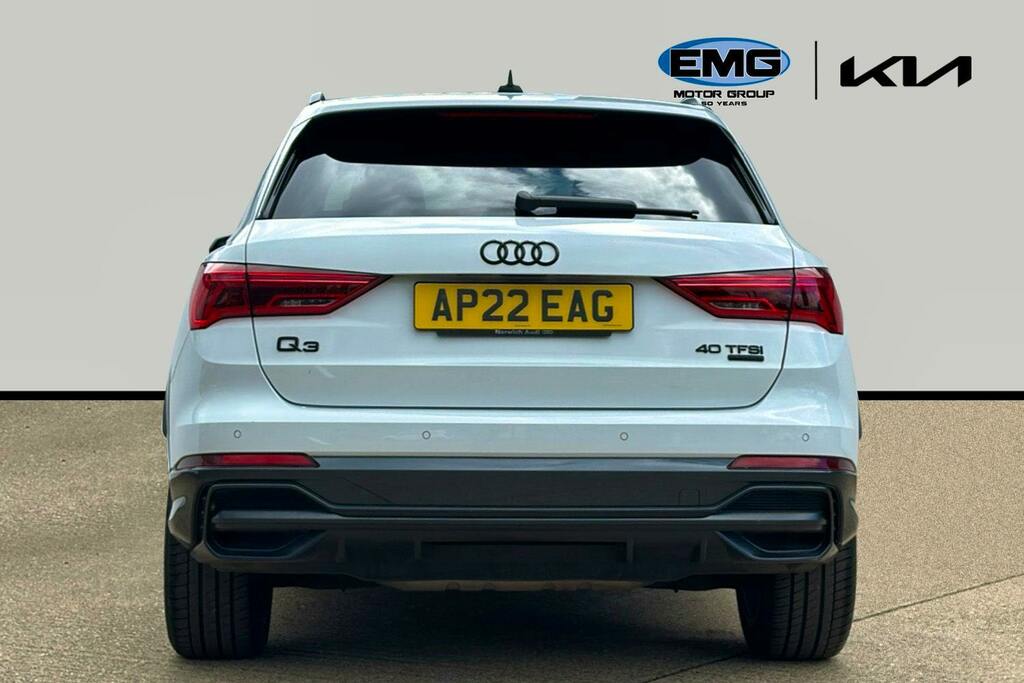 Audi Q3 2.0 Tfsi 40 Black Edition Suv S Tronic AP22EAG White #5