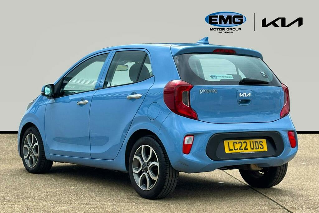 Kia Picanto 1.0 Dpi 3 Hatchback Ss LC22UDS Blue #4