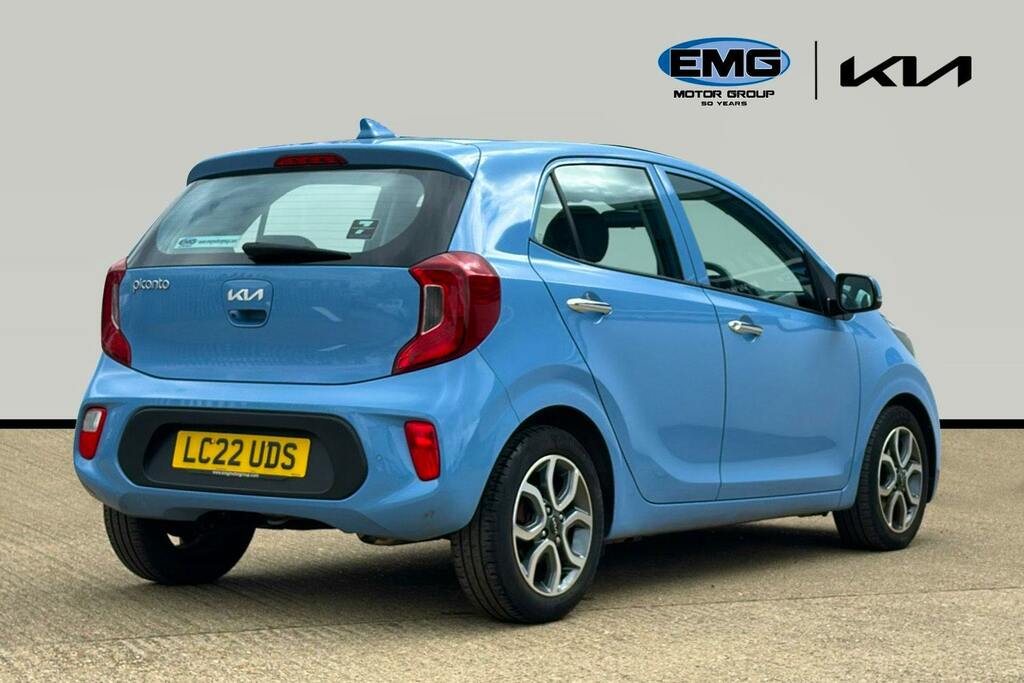 Kia Picanto 1.0 Dpi 3 Hatchback Ss LC22UDS Blue #6