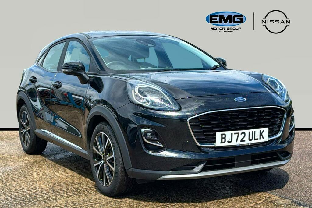 Ford Puma 1.0T Ecoboost Mhev Titanium Suv Hybrid Black