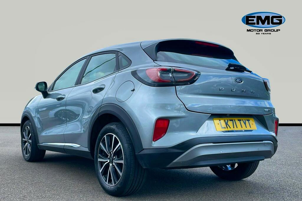 Ford Puma 1.0T Ecoboost Mhev Titanium Suv Dct S LK71TYT Silver #4