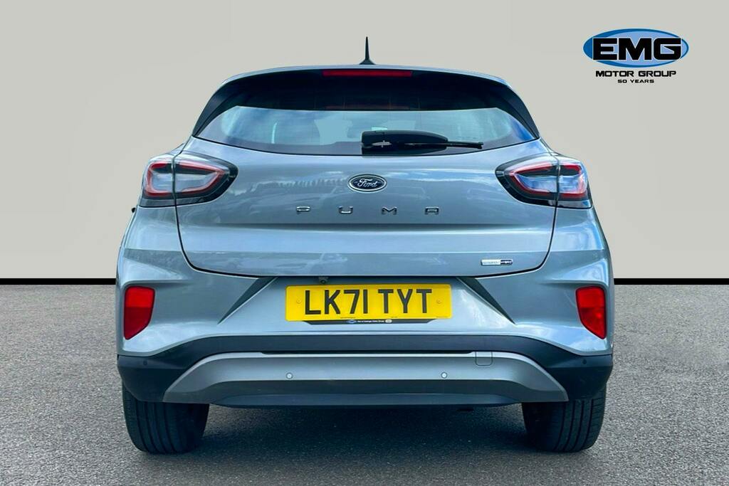 Ford Puma 1.0T Ecoboost Mhev Titanium Suv Dct S LK71TYT Silver #5