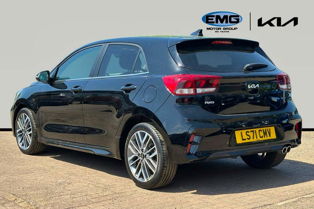 Kia RIO 1.0 T Gdi Mhev Gt Line S Hatchback Hybr Black #4