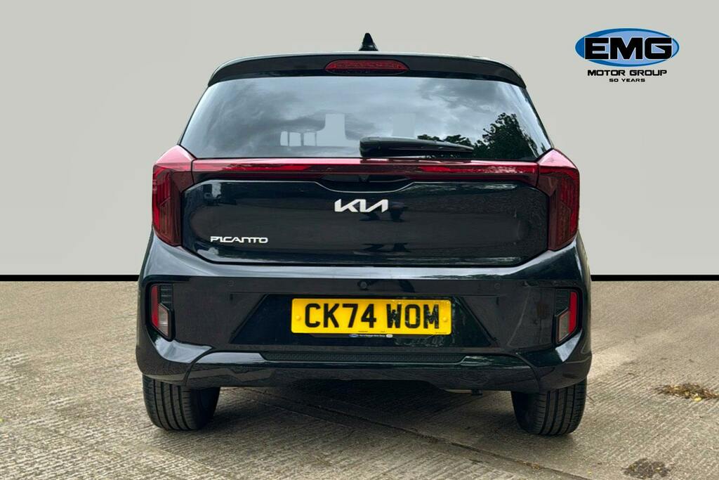 Kia Picanto 1.0 3 Hatchback Ss CK74WOM Black #5
