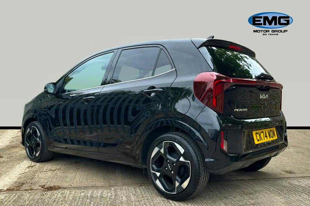 Kia Picanto 1.0 3 Hatchback Ss CK74WOM Black #4