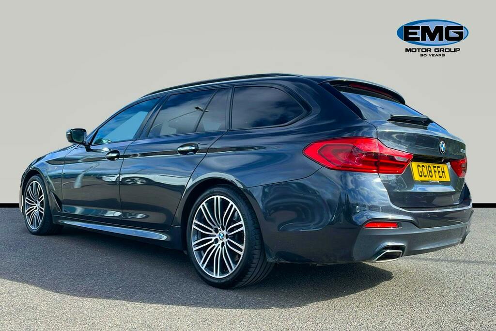 BMW 5 Series 3.0 530D M Sport Touring Ss GC18FEH Grey #4