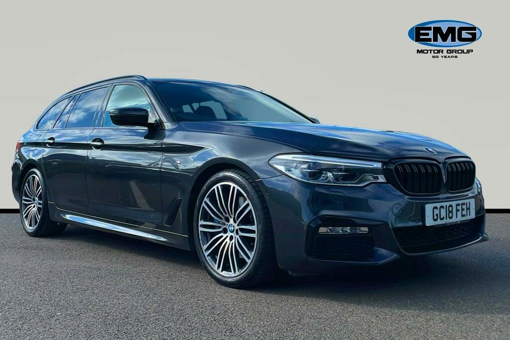 BMW 5 Series 3.0 530D M Sport Touring Ss Grey