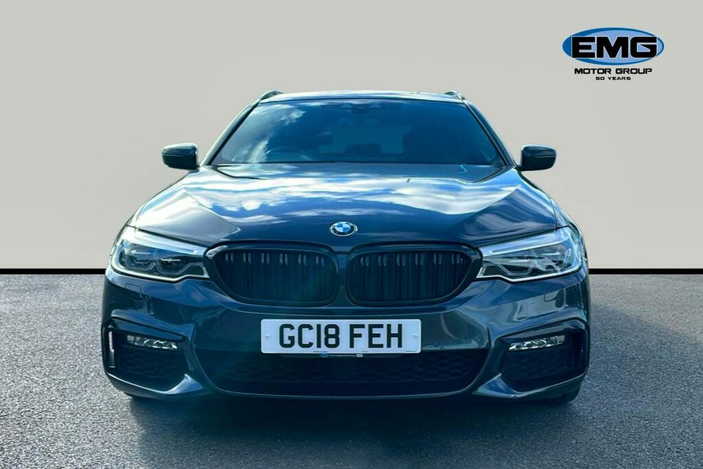 BMW 5 Series 3.0 530D M Sport Touring Ss GC18FEH Grey #2