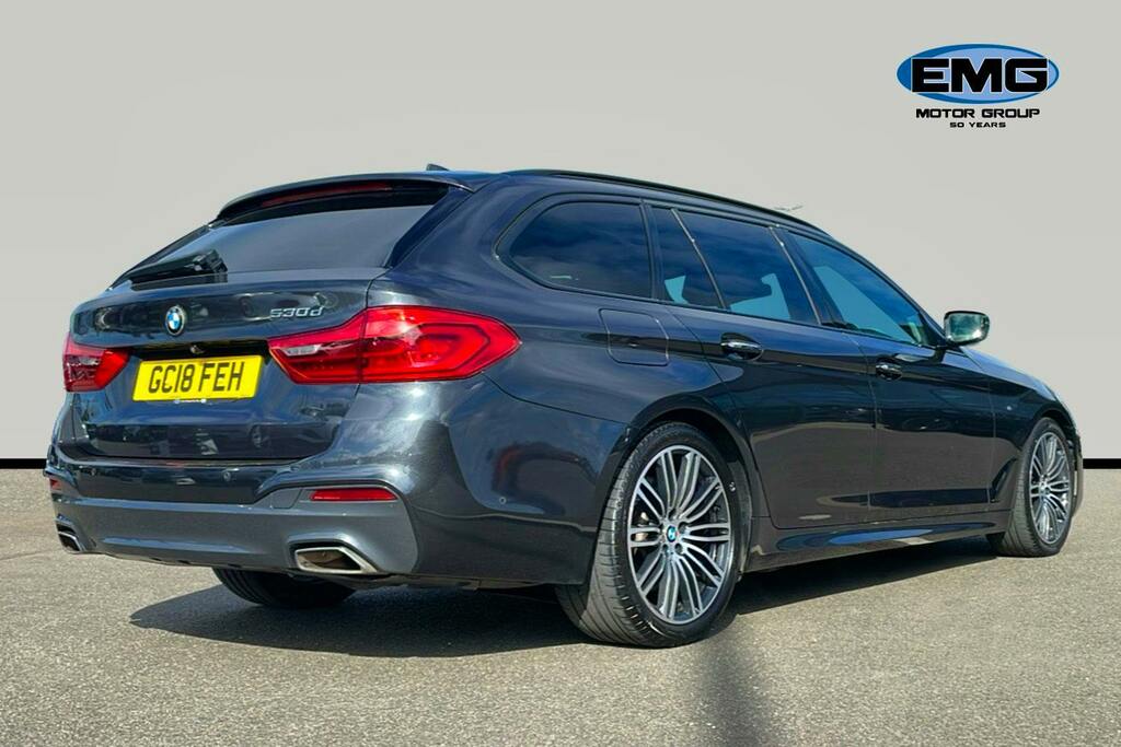 BMW 5 Series 3.0 530D M Sport Touring Ss GC18FEH Grey #6