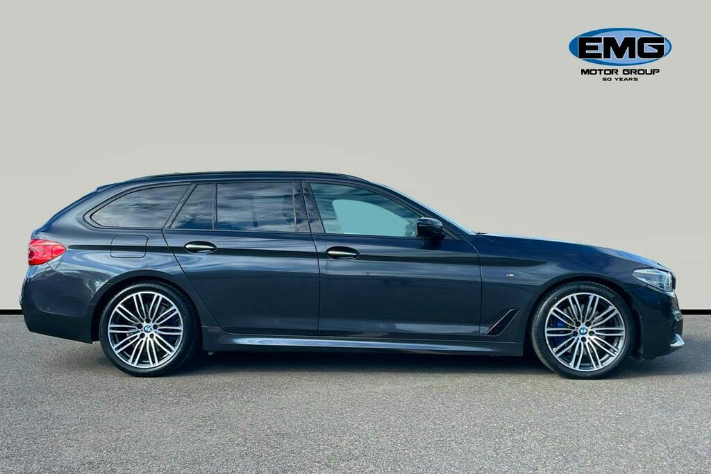 BMW 5 Series 3.0 530D M Sport Touring Ss GC18FEH Grey #3