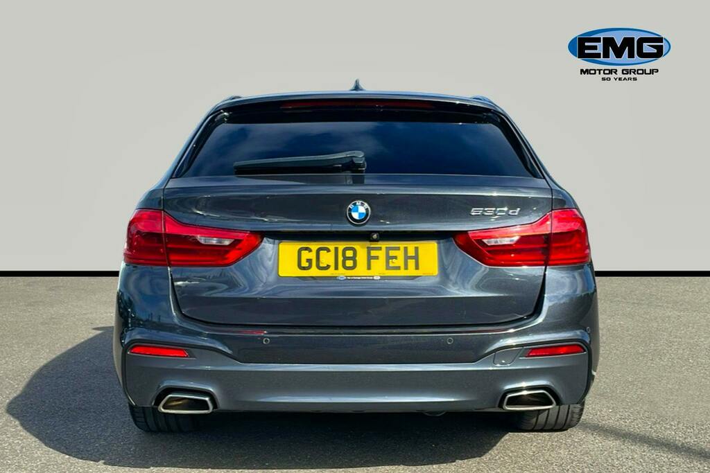 BMW 5 Series 3.0 530D M Sport Touring Ss GC18FEH Grey #5