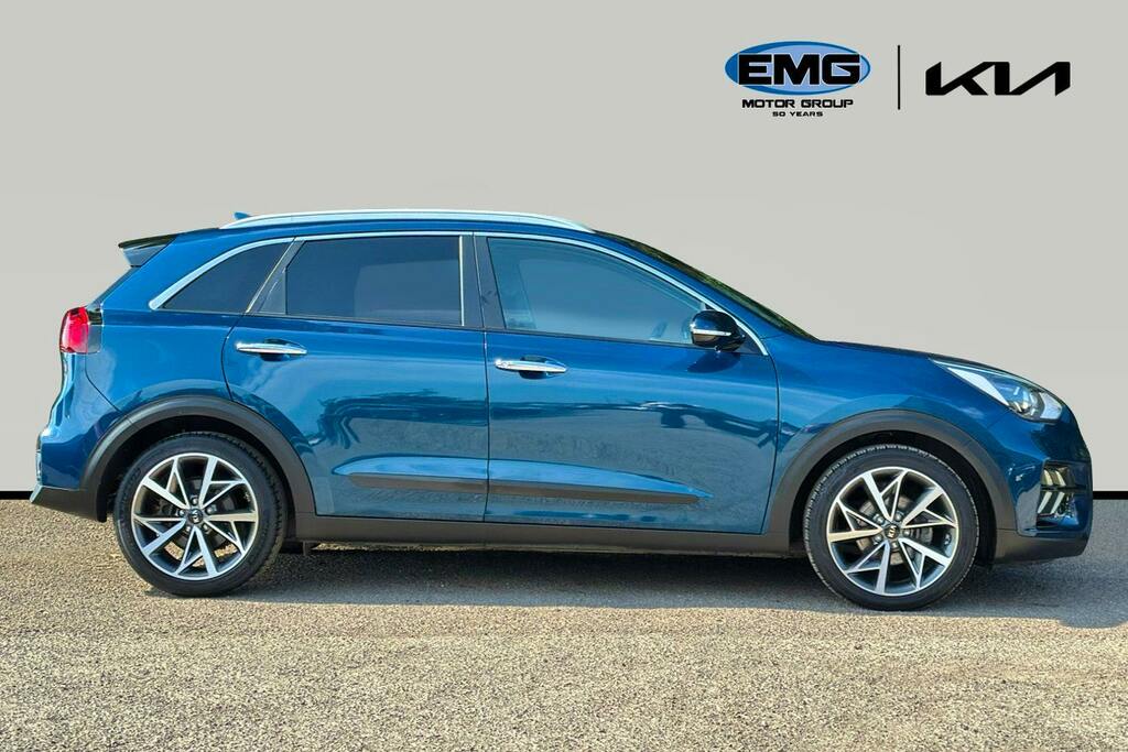 Kia Niro 1.6 Gdi 3 Suv Hybrid Dct Ss HK70KNA Blue #3