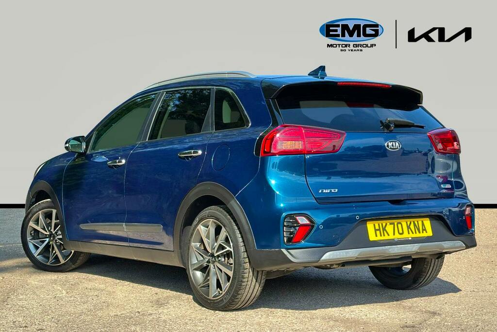 Kia Niro 1.6 Gdi 3 Suv Hybrid Dct Ss HK70KNA Blue #4