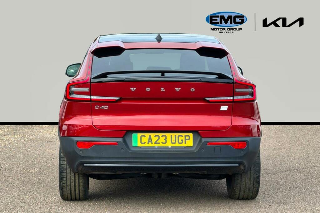Volvo C40 Recharge 69Kwh Ultimate Suv CA23UGP Red #5