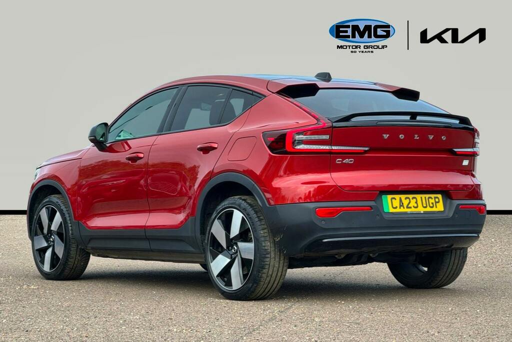 Volvo C40 Recharge 69Kwh Ultimate Suv CA23UGP Red #4