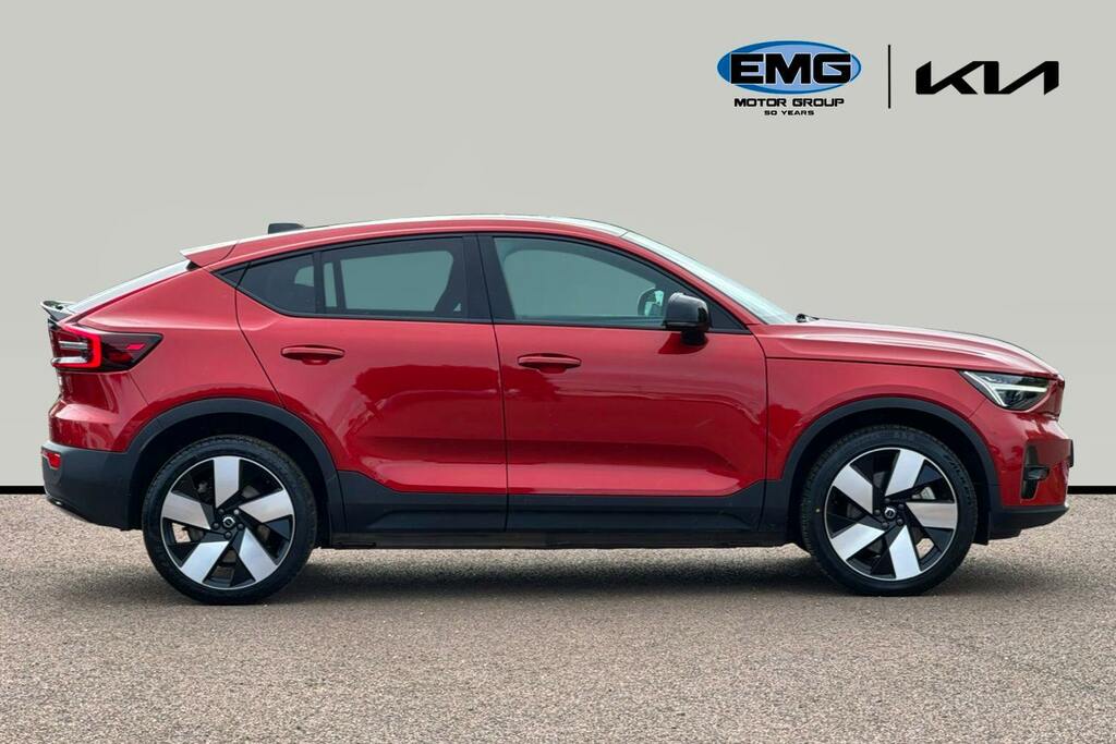 Volvo C40 Recharge 69Kwh Ultimate Suv CA23UGP Red #3