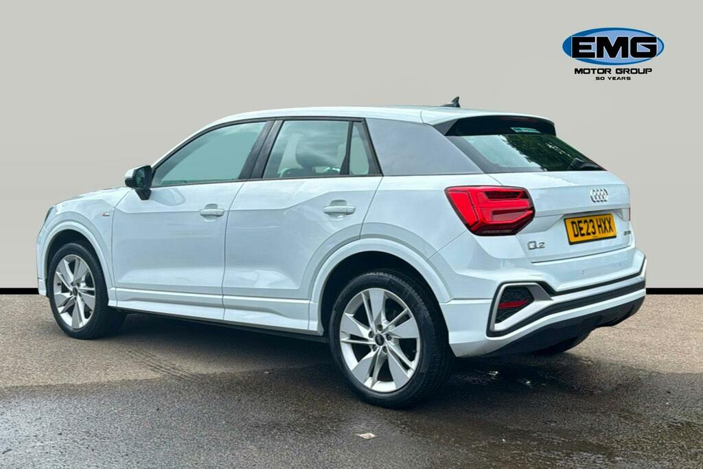 Audi Q2 1.5 Tfsi Cod 35 S Line Suv Ss DE23HXX White #4