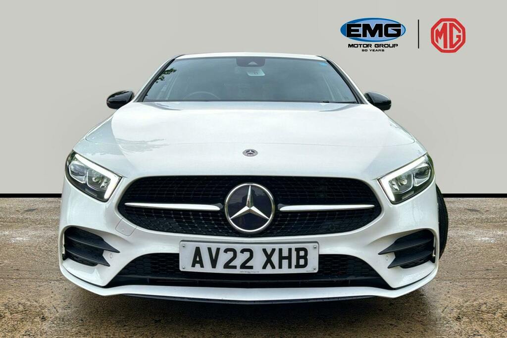Mercedes-Benz A Class 1.3 A200 Amg Line Edition Executive Hatchback AV22XHB White #2