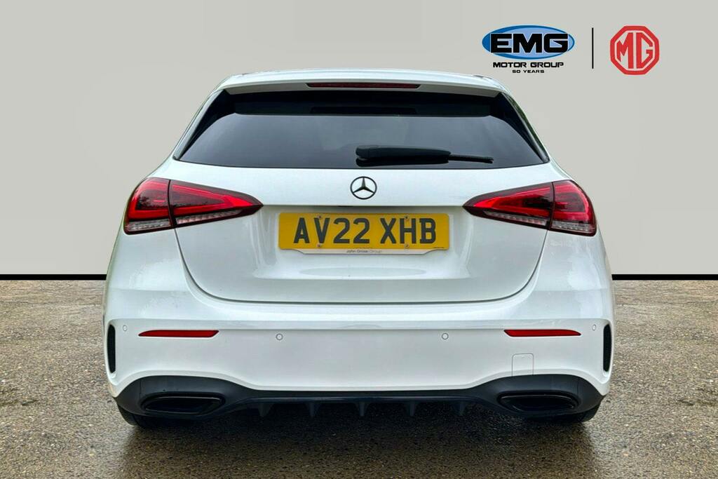 Mercedes-Benz A Class 1.3 A200 Amg Line Edition Executive Hatchback AV22XHB White #5