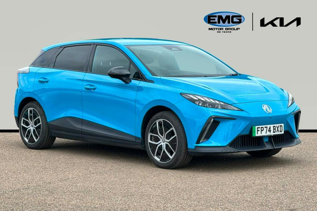 MG MG4 64Kwh Trophy Long Range Hatchback Aut Blue