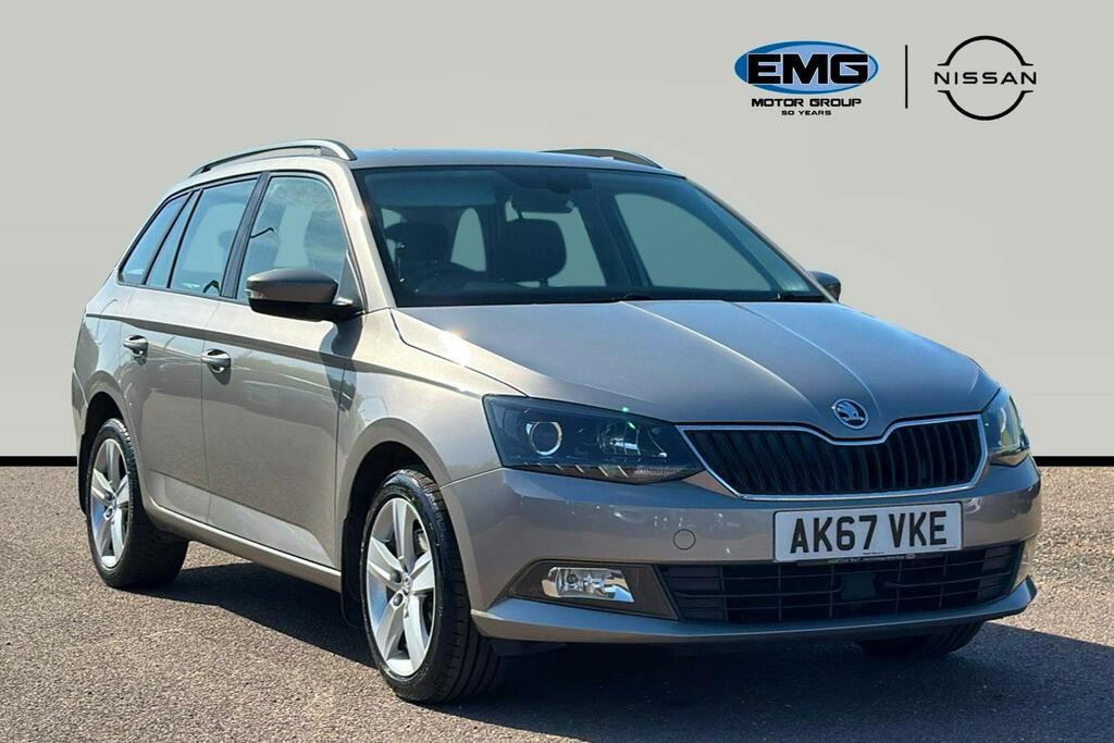 Skoda Fabia 1.0 Tsi Se L Estate Dsg Ss Beige