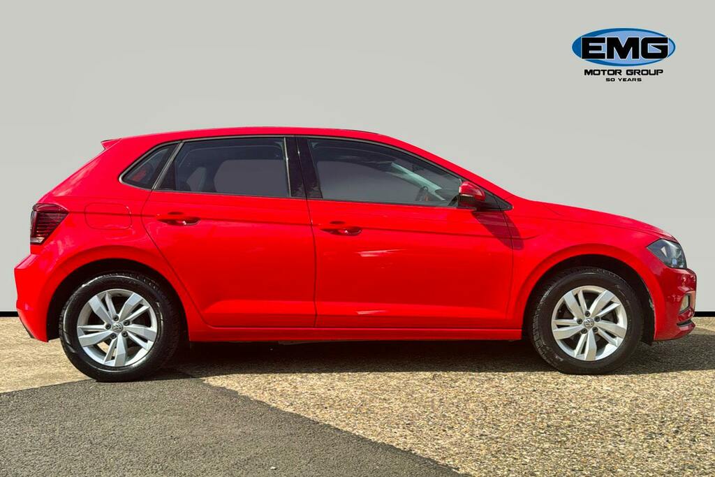 Volkswagen Polo 1.0 Evo Se Hatchback Ss AF20OWW Red #3