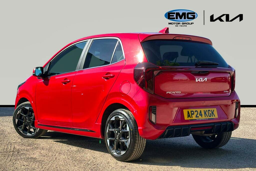 Kia Picanto 1.0 Gt Line Hatchback Ss AP24KGK Red #4