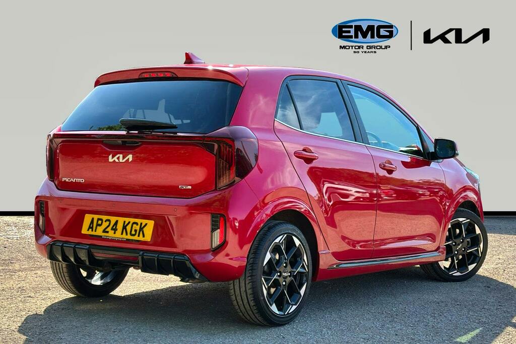 Kia Picanto 1.0 Gt Line Hatchback Ss AP24KGK Red #6