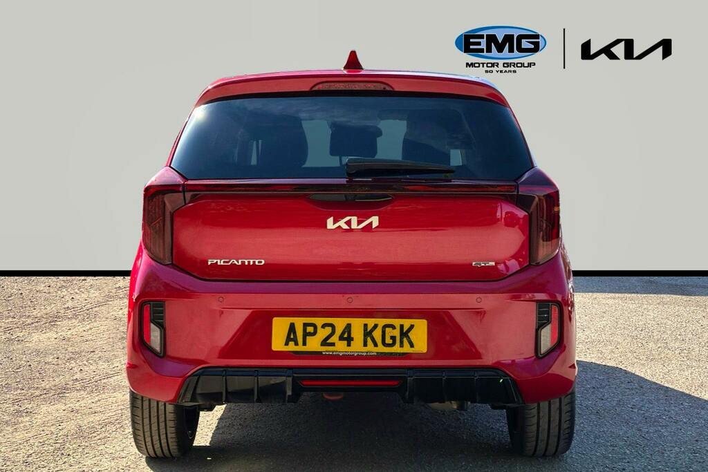 Kia Picanto 1.0 Gt Line Hatchback Ss AP24KGK Red #5