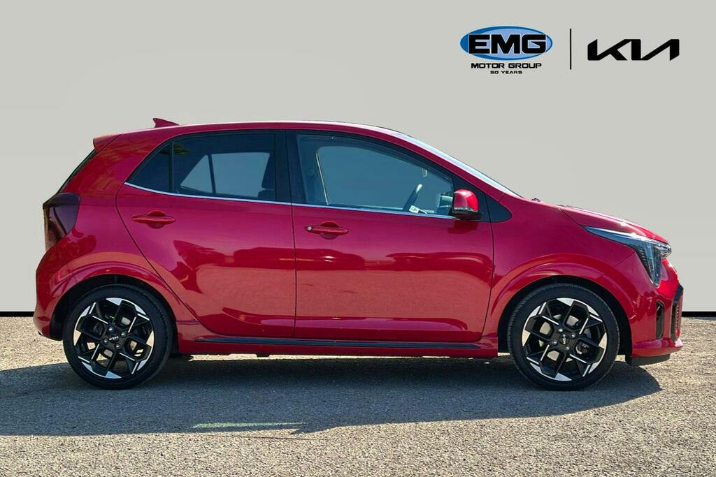 Kia Picanto 1.0 Gt Line Hatchback Ss AP24KGK Red #3