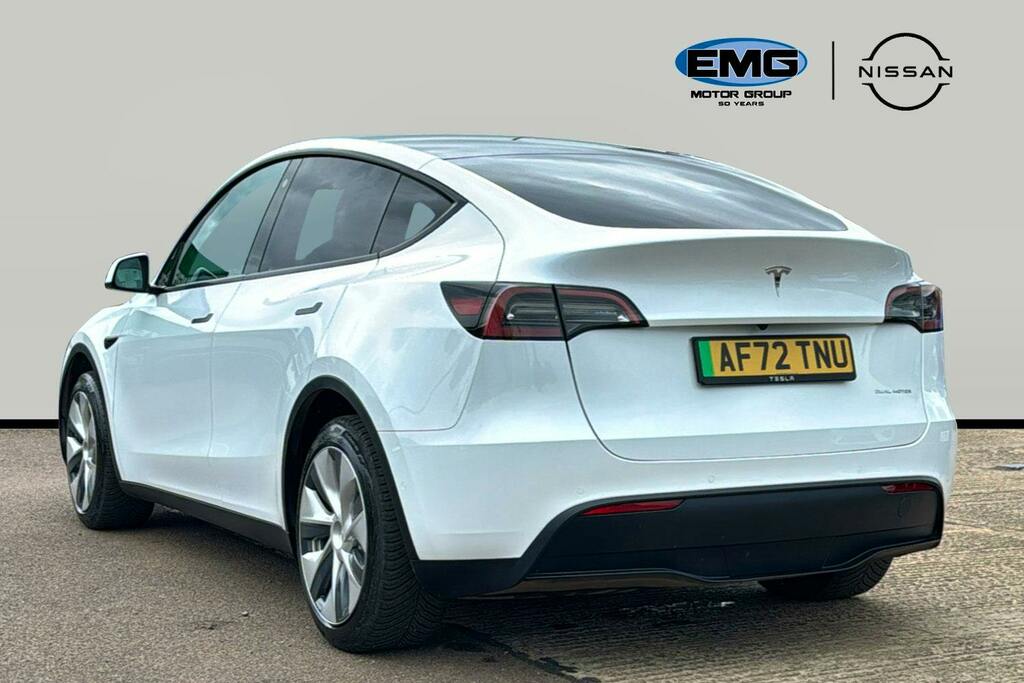 Tesla Model Y Dual Motor Long Range Suv 4Wde AF72TNU White #4