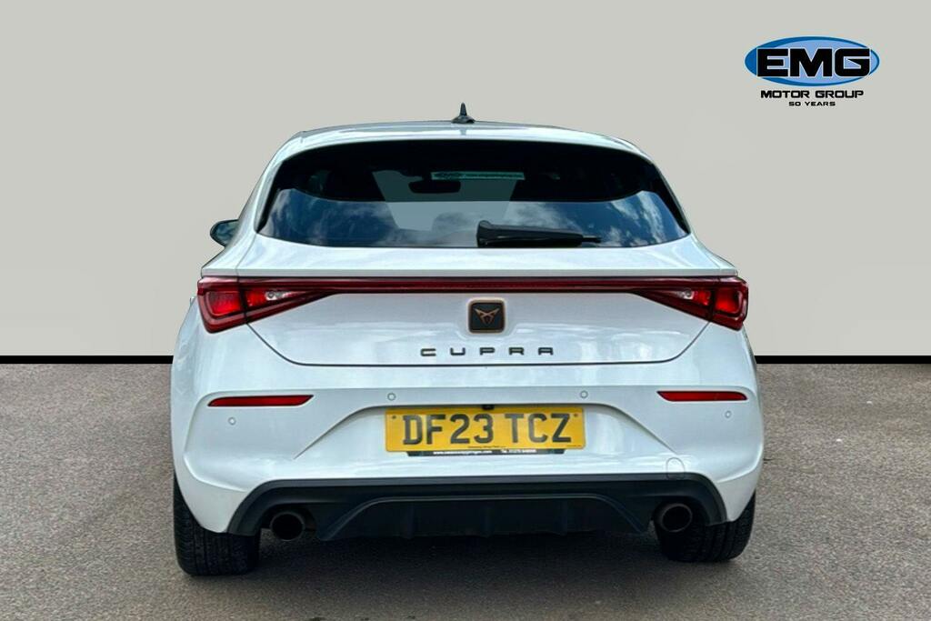 Cupra Leon 2.0 Tsi Vz1 Hatchback Dsg Ss DF23TCZ White #5