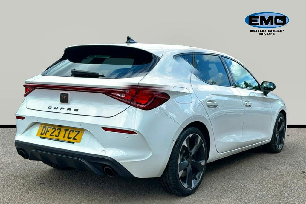 Cupra Leon 2.0 Tsi Vz1 Hatchback Dsg Ss DF23TCZ White #6