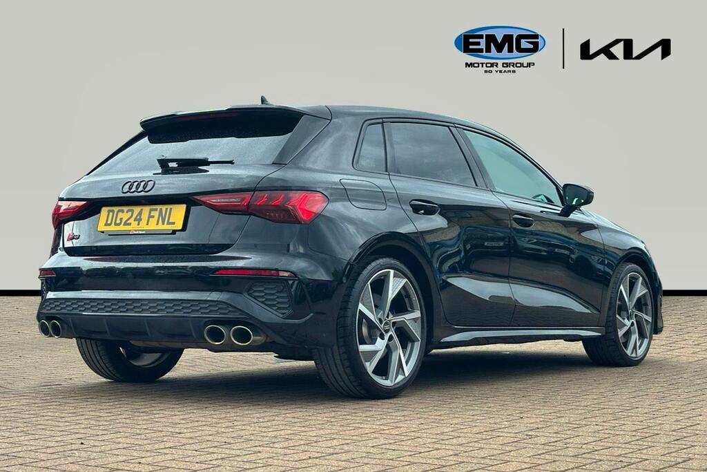 Audi S3 2.0 Tfsi Black Edition Sportback S Tron DG24FNL Black #6